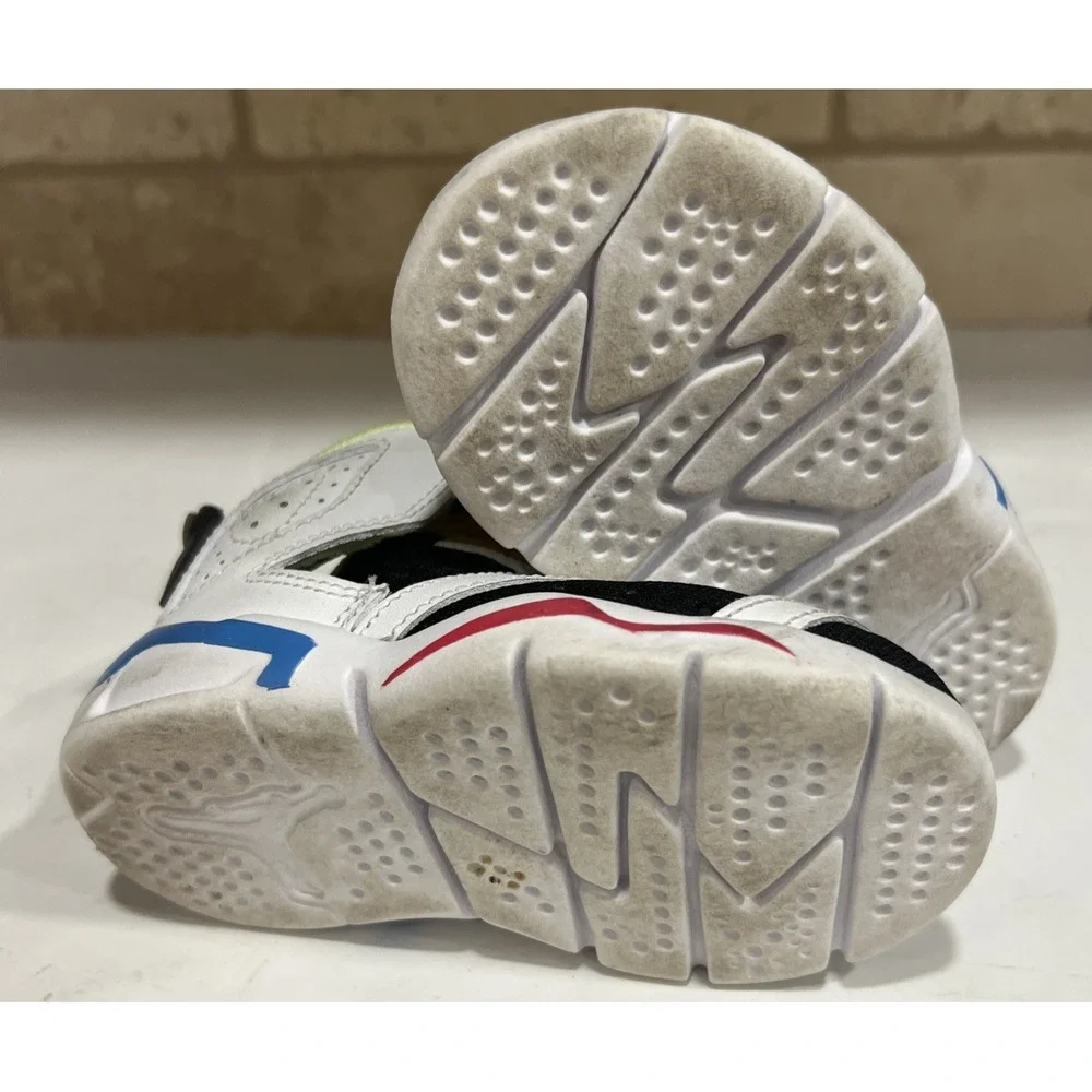 Nike Jordan Retro 6 Little Flex Size 6C CT4417-103 Hook Loop‎ Colorblock